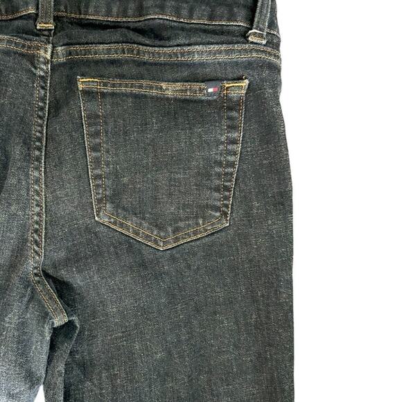 Tommy Hilfiger Dark Wash Medium Rise Boot Cut Jeans Sz 8 - Picture 5 of 8